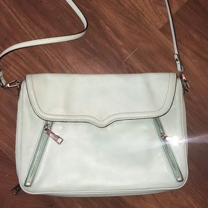 Rebecca Minkoff  sea foam green crossbody bag